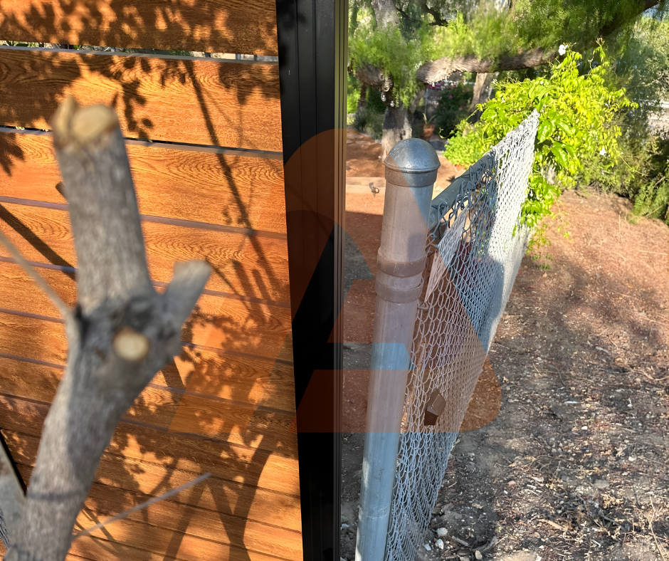 Concrete-set and alternative aluminum post installation context