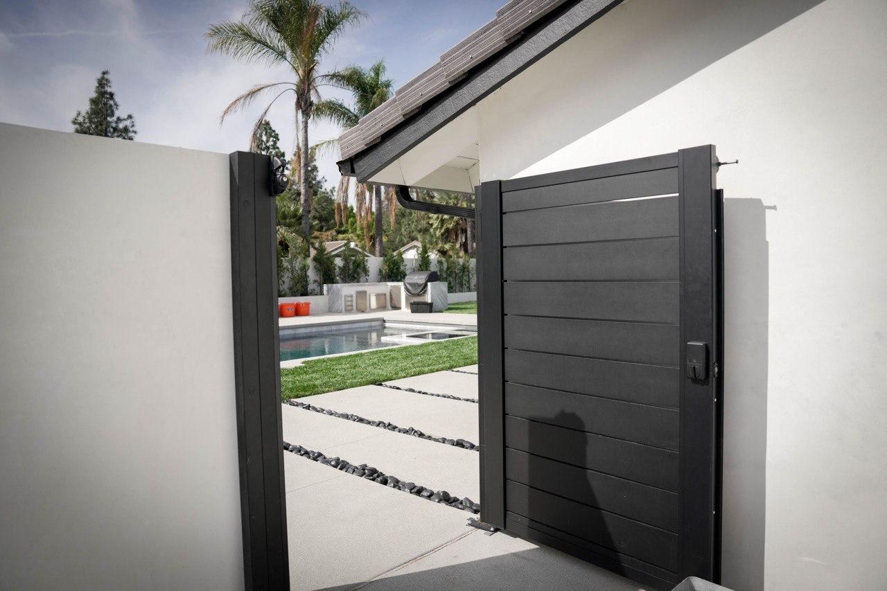 ALU40 Universal DIY aluminum gate installation