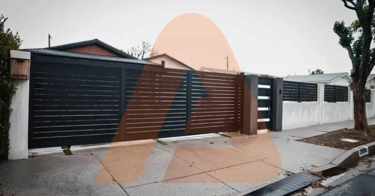 Real decorative laser-cut metal balcony railing on a residential exterior