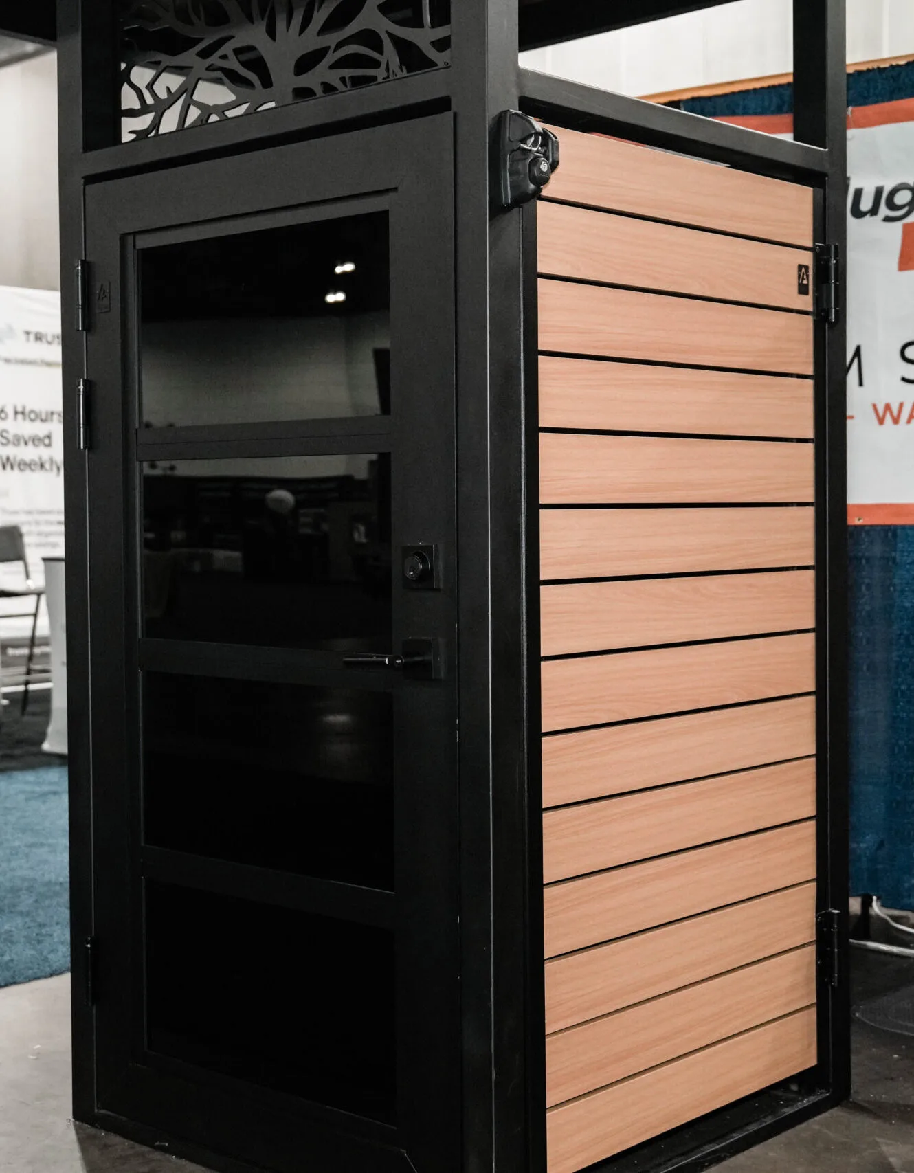 Heavy-duty modern aluminum gate system