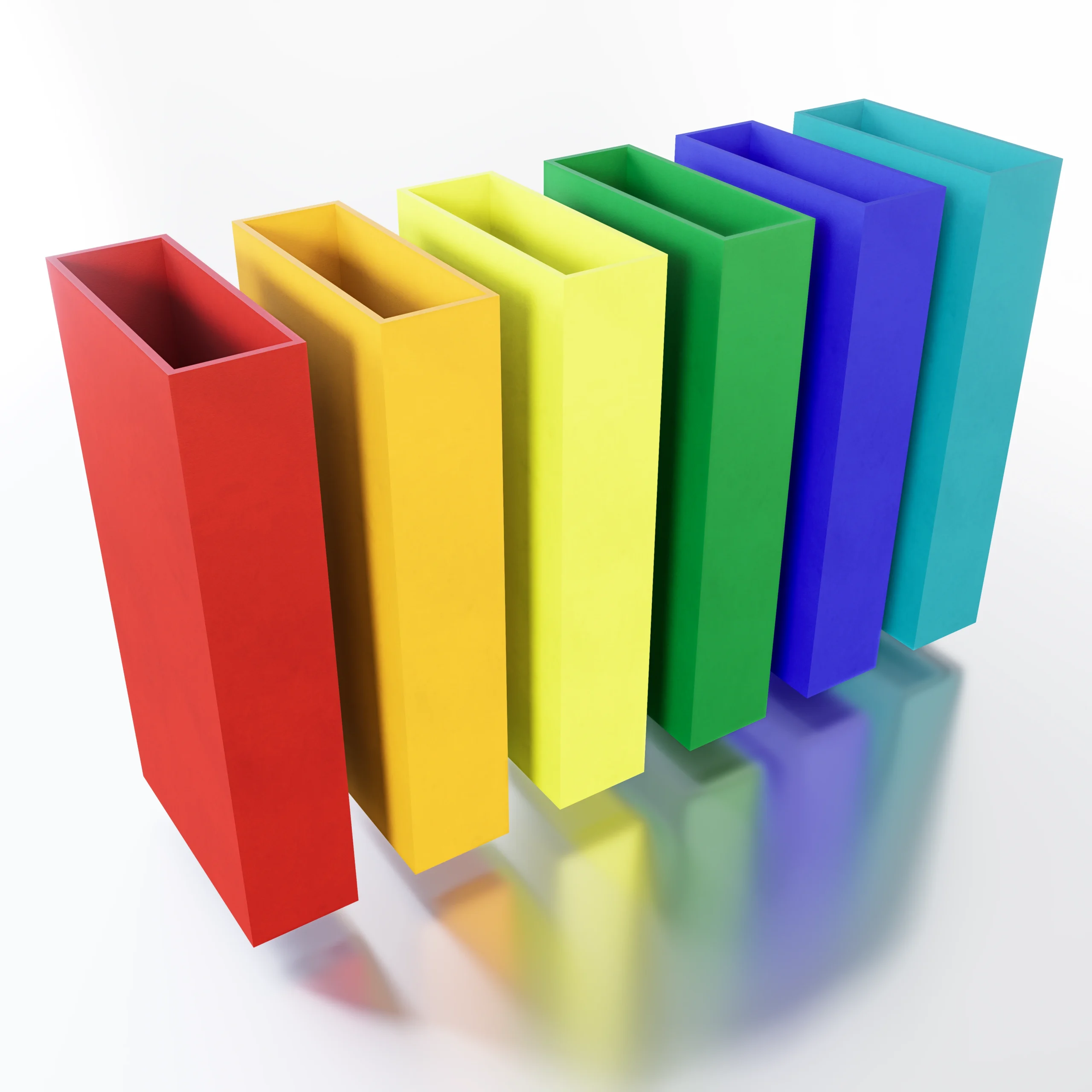 ALU-20 custom color slat profile