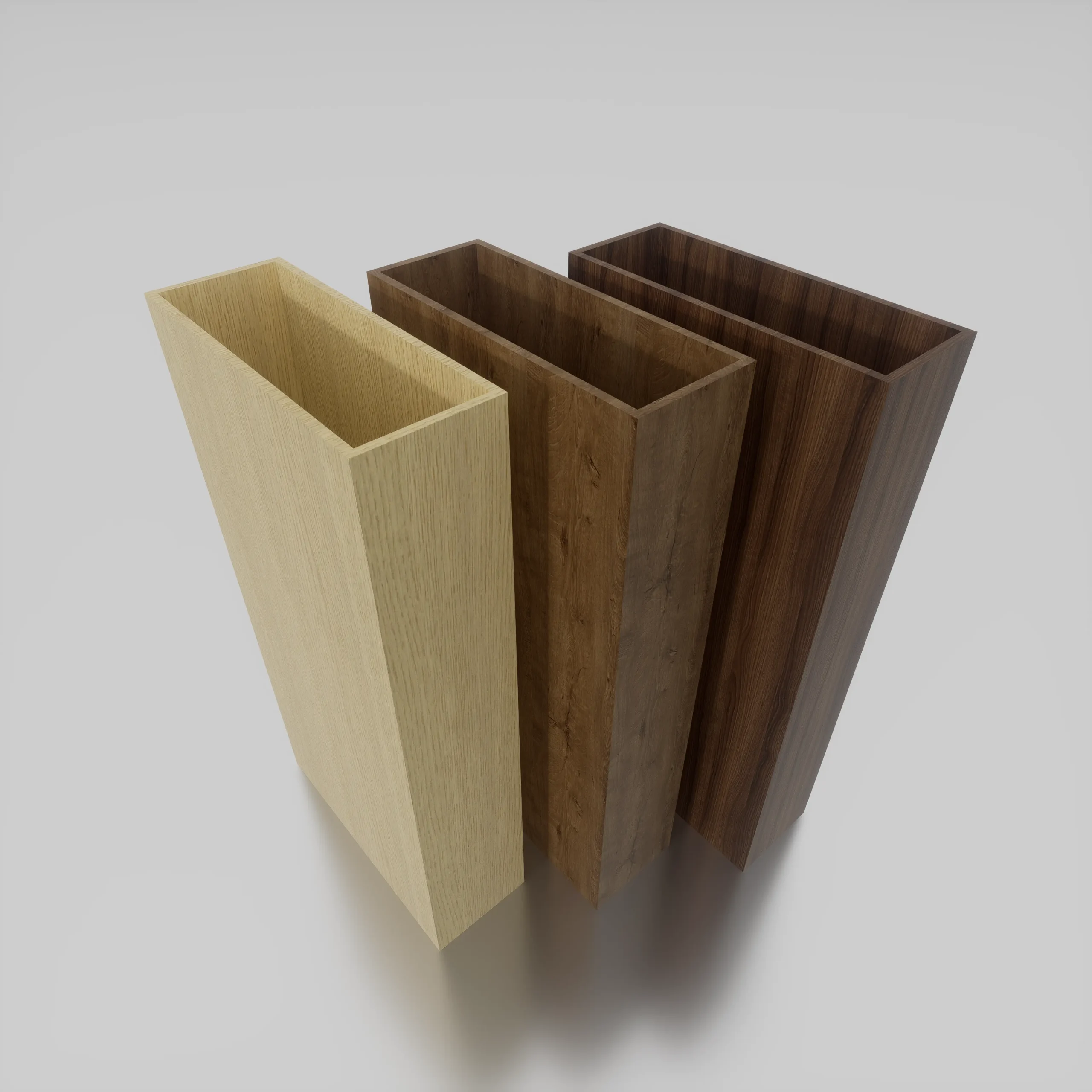 ALU-20 woodgrain slat profile