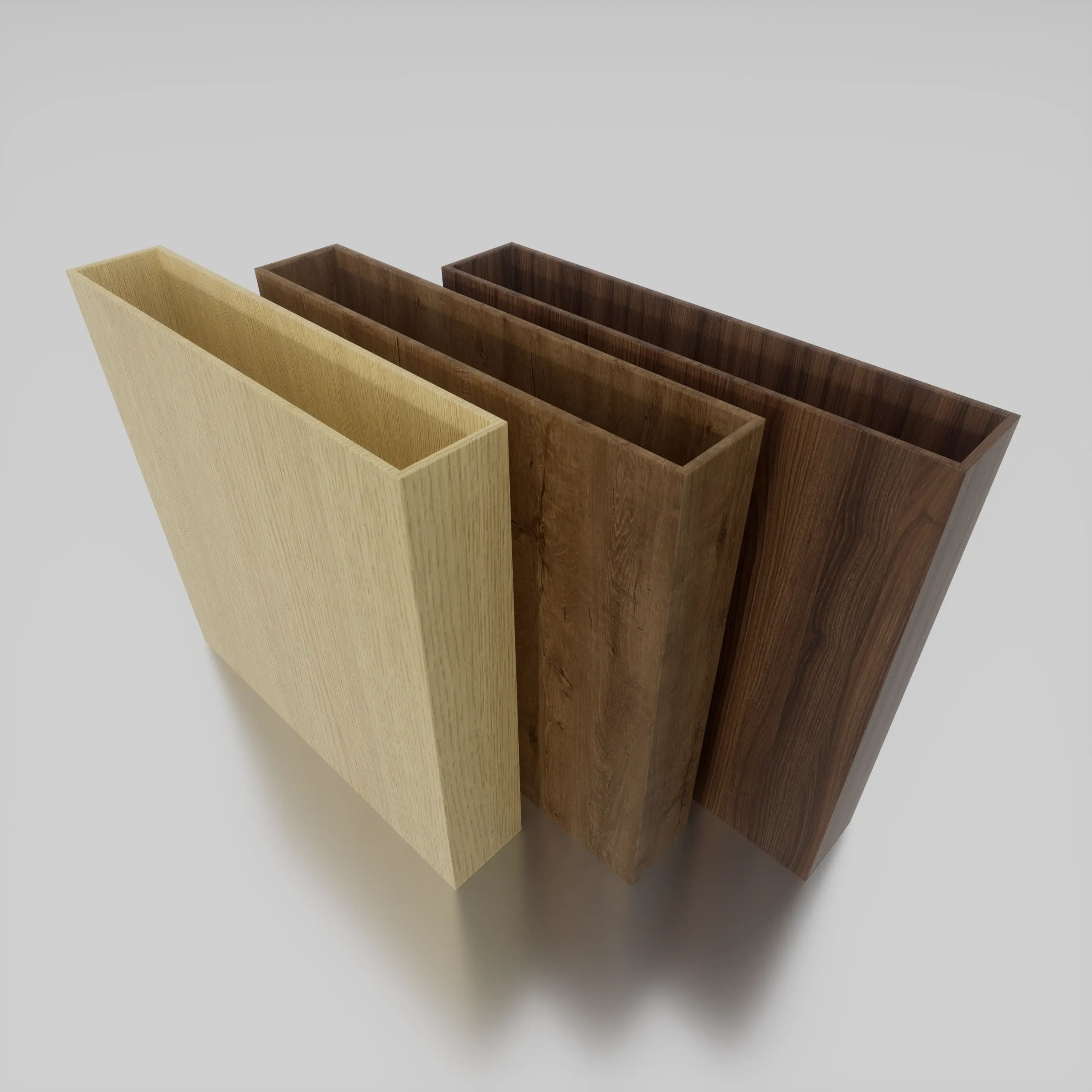 ALU-40 woodgrain slat profile