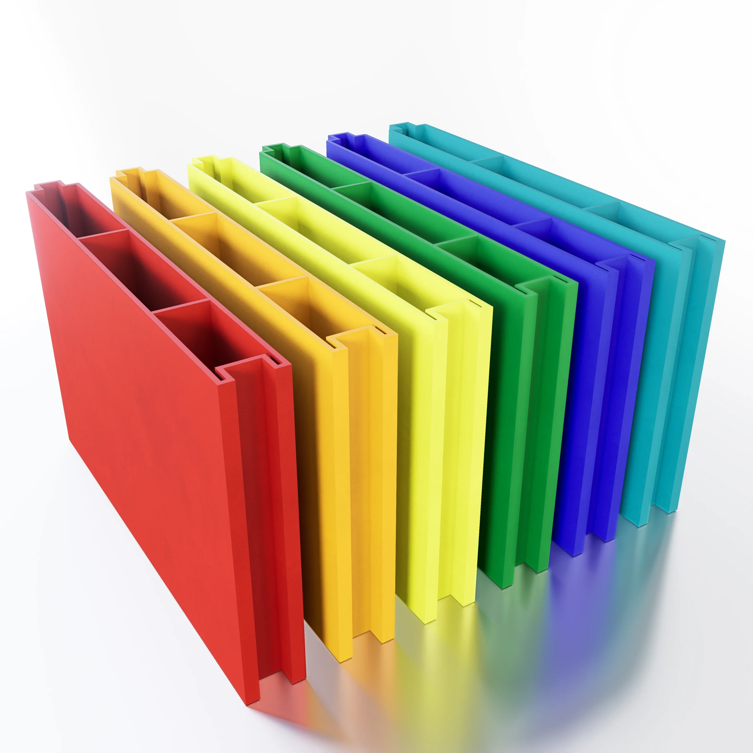 ALU-60 custom color slat profile