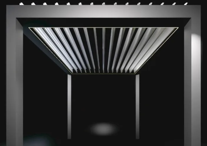 Zone 0 aluminum patio system preview