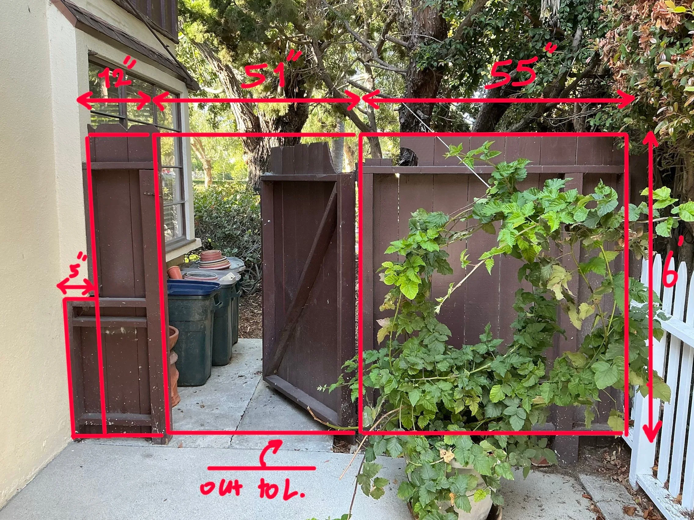Gate measurement guide