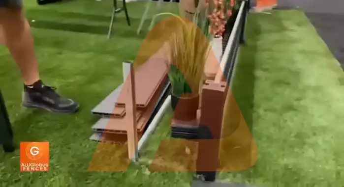 fence foundation preparation | How to install a composite fence | Aluglobusfence.com