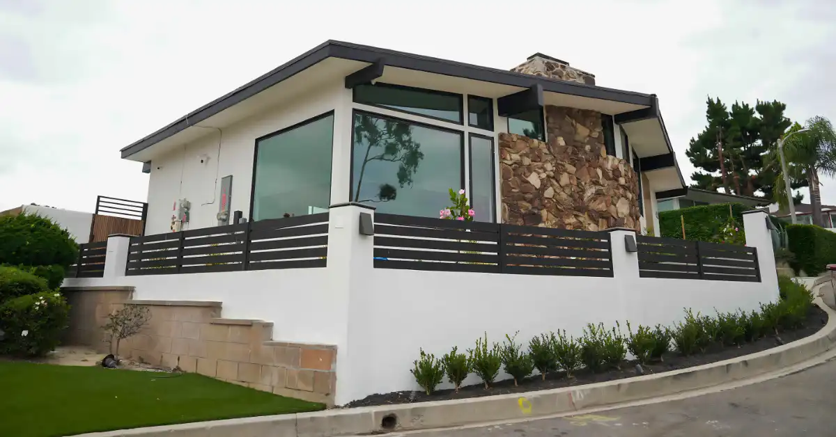 Premium Aluminum Fencing in California