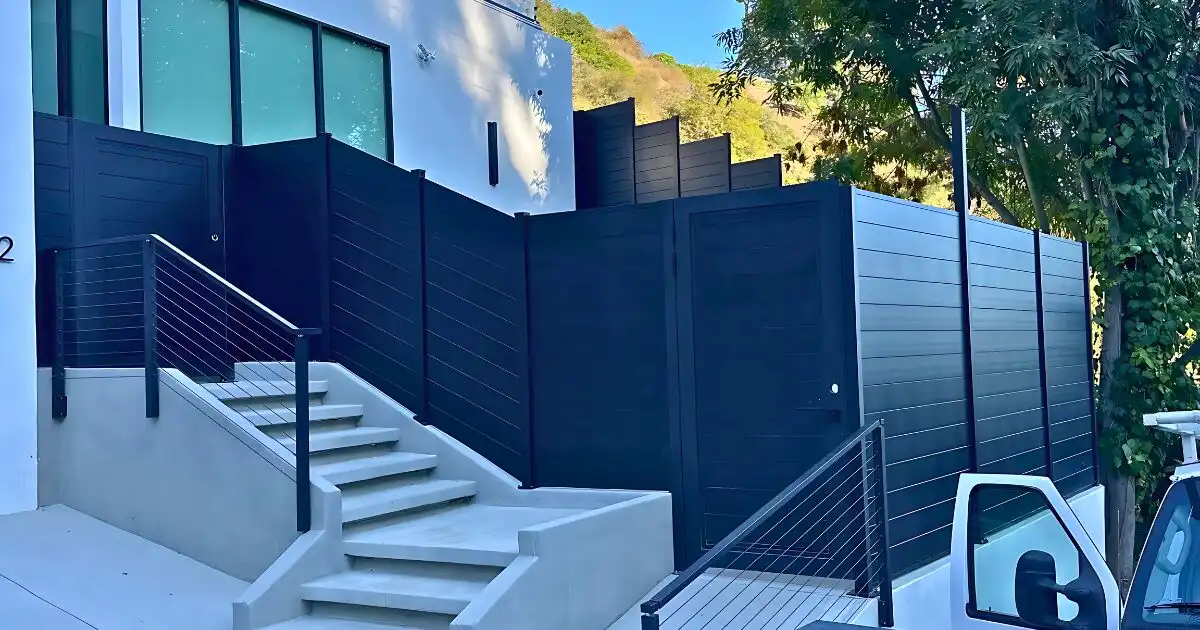Full Privacy Panel Fence Systems