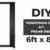 DIY Gate Kit Frame Only 6x8 New
